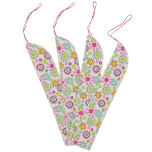 pralni tamponi iz organskega bombaža flower heavy