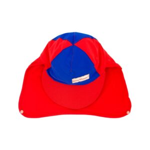 Klobuk z UV zaščito za malčke red-blue